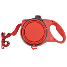 Guinzaglio per animali domestici multifunzione Hollow rosso 381 g 14,5 x 13 cm