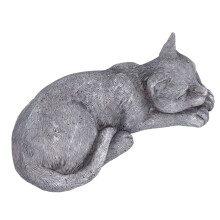 Lapide commemorativa in resina per gatto e cane per prato giardino esterno cortile colore roccia