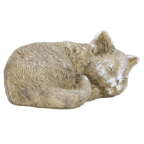 Cat C pierre tombale commémorative en résine couleur mousse 1
