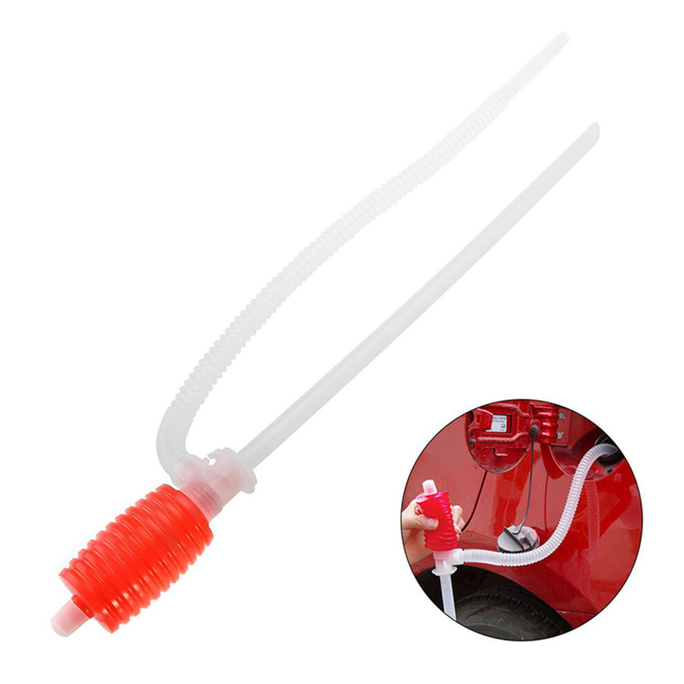 Manual Liquid/Fuel Transfer Siphon Pump Large Squeezing Syphon 10 Litres Per Minute Mouth-Free Siphoning 4601321926770