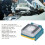 Lampada LED compatta da 10W 14.4-18V BAT609/619 Blu Grigio 9