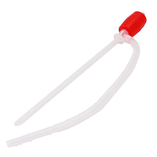 Pompe siphon manuelle 10 L/min Rouge 540 mm PVC 2