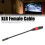 Cable de 3,5 mm a XLR hembra, de 1 m, PVC, para cámara. 13