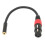 Cable de 3,5 mm a XLR hembra, de 1 m, PVC, para cámara. 15