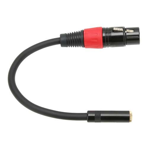 Cable de 3,5 mm a XLR hembra, de 1 m, PVC, para cámara. 2