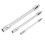 Set di 3 barre di prolunga flessibili da 1/2-3/8-1/4, argento 1