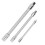 Set di 3 barre di prolunga flessibili da 1/2-3/8-1/4, argento 11