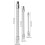 Set di 3 barre di prolunga flessibili da 1/2-3/8-1/4, argento 4