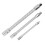 Set di 3 barre di prolunga flessibili da 1/2-3/8-1/4, argento 5