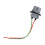 7440 2 piezas Conector de faros 12V 50W LED 6000K ABS 14