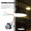 7440 2 piezas Conector de faros 12V 50W LED 6000K ABS 11