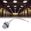 7440 2 piezas Conector de faros 12V 50W LED 6000K ABS 16