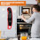 Termometro LCD BBQ a doppia sonda rosso CR2032 150 mAh 4