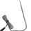 Termometro LCD BBQ a doppia sonda rosso CR2032 150 mAh 9