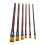 Set di 6 pennelli per olio/acquerello - ABS/Nylon, Colori 13