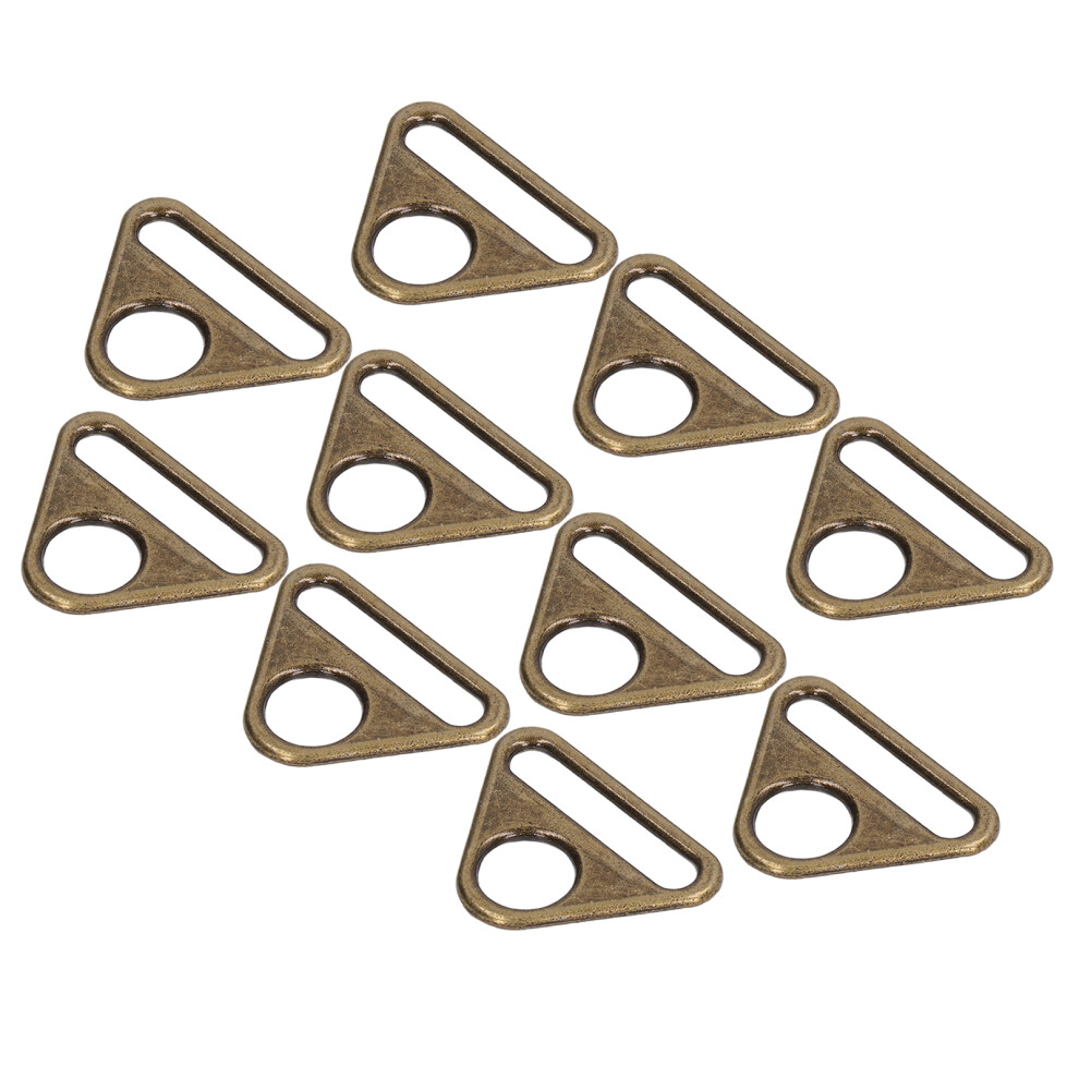 10Pcs Adjustable Buckle 38Mm Adjustable Zinc Alloy Multi Purpose Lightweight Portable Luggage Accessoriesbronze 4971321929348