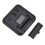 Negro 8x8x1,5cm 2xAAA termómetro inteligente para carne 11