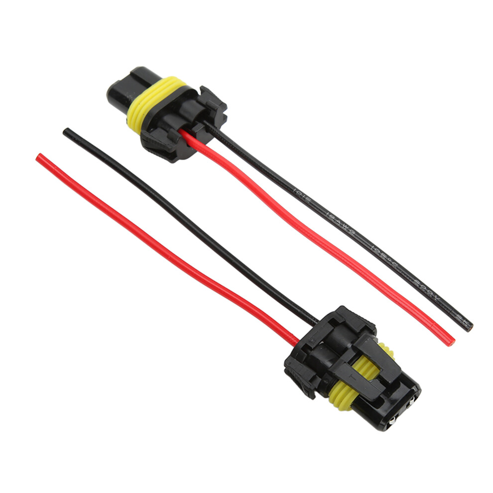2Pcs Headlight Connector Diy Installation Compact Lightweight Convenient Practical Stable Reliable Wiring Harness 6951321927948