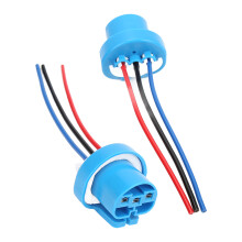 2 piezas de zócalo para luz de freno 9007-1, 12V 10A ABS