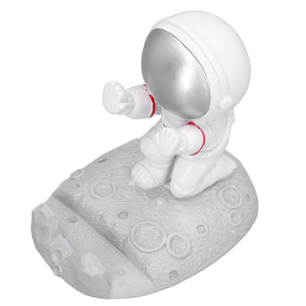 Mobile Phone Holder Astronaut Shape Exquisite Beautiful Environmentally Friendly Bracket Ornamentsilver Astronaut Push 9461321928090