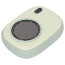 2 en 1 Mini Calentador de Manos 10000mAh Verde 105x78x31mm