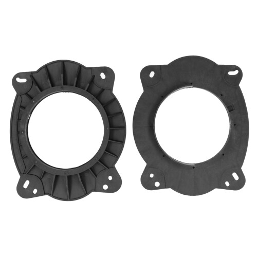 2 pezzi anello dell'altoparlante - Nero ABS, Camry/Highlander 06-21