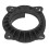 2 pezzi anello dell'altoparlante - Nero ABS, Camry/Highlander 06-21 4