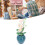 Phalaenopsis blanche à l'échelle 1:12 pour maison de poupée 14