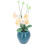 Phalaenopsis blanche à l'échelle 1:12 pour maison de poupée 15