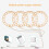 Lampada LED per coltivazione da interno con 5 modalità dimmerabili e timer USB per piante e giardino 12