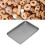 Bandeja rectangular para hornear Herramientas S 3 tamaños 426 g negro 5