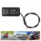 Voltmetro digitale 12V-80V bianco ABS universale 13