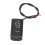 Voltmetro digitale 12V-80V bianco ABS universale 1