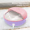 Gamelle pour chiots et chatons 11x5 cm Violet/Vert/Rose 11