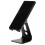 Soporte para tableta de aleación de aluminio multiángulo negro 16