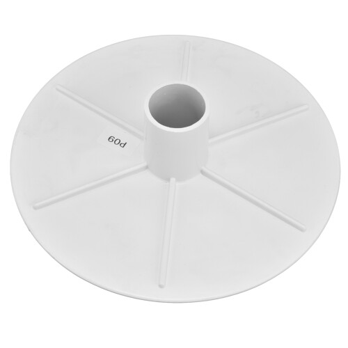 Placa de aspiración para skimmer, plástico, 143 g, Ø20,3 cm 1