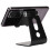 Soporte para tableta de aleación de aluminio multiángulo negro 12