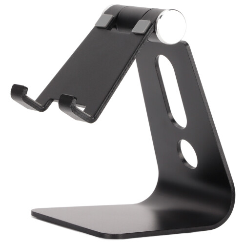 Soporte para tableta de aleación de aluminio multiángulo negro 1
