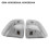2 pièces de clignotants à LED 68302828AA/29AA blancs 3
