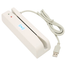 MSR-400 USB Lettore di carte Bianco, 0,76 mm, 600k strisciate