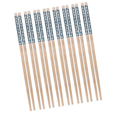 8 pares de palillos de bambú de 24 cm estilo japonés