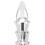 Bague knuckle Punk Armor, 9,5  2,3 cm, argent 9