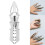 Bague knuckle Punk Armor, 9,5  2,3 cm, argent 15