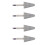 4 pièces de pointes de stylet pour M Pencil & Magic Pencil 6