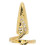 Anneau d’ongle doré à queue - Strass, 3  1,3 cm 9