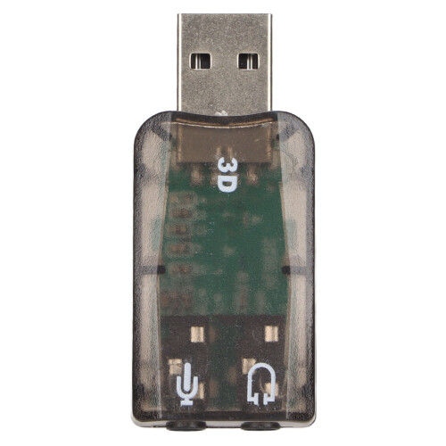 Carte son USB virtuelle 5.1, prises jack de 3,5 mm 1