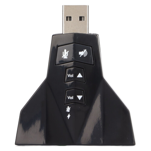 Carte son USB virtuelle 7.1, adaptateur stéréo externe 1