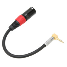 Câble TRS mâle vers XLR mâle 0,5 m à 90 fil AUX