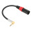 Cable TRS macho a XLR macho 90 1m estéreo 15