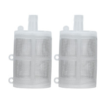 2er-Pack Edelstahl-Dip-Tubenfilter Schwimmnetz Ersatz für Fermzilla